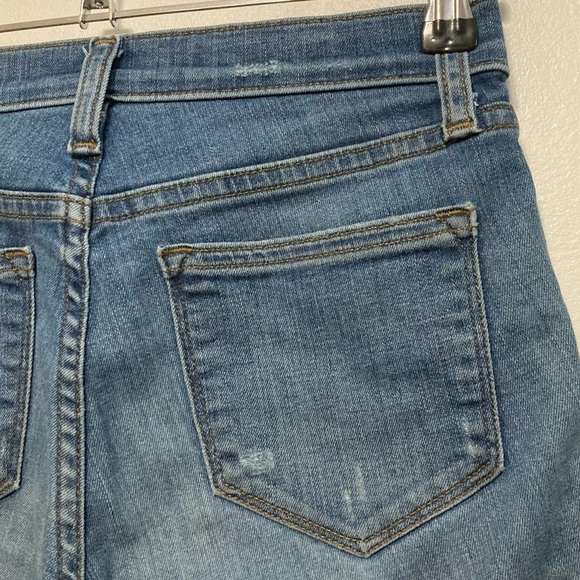 J. CREW Lookout High Rise Skinny Ankle Crop Denim Jean   Size 26 - Picture 8 of 8